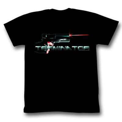 Terminator Blam Black Adult T-Shirt