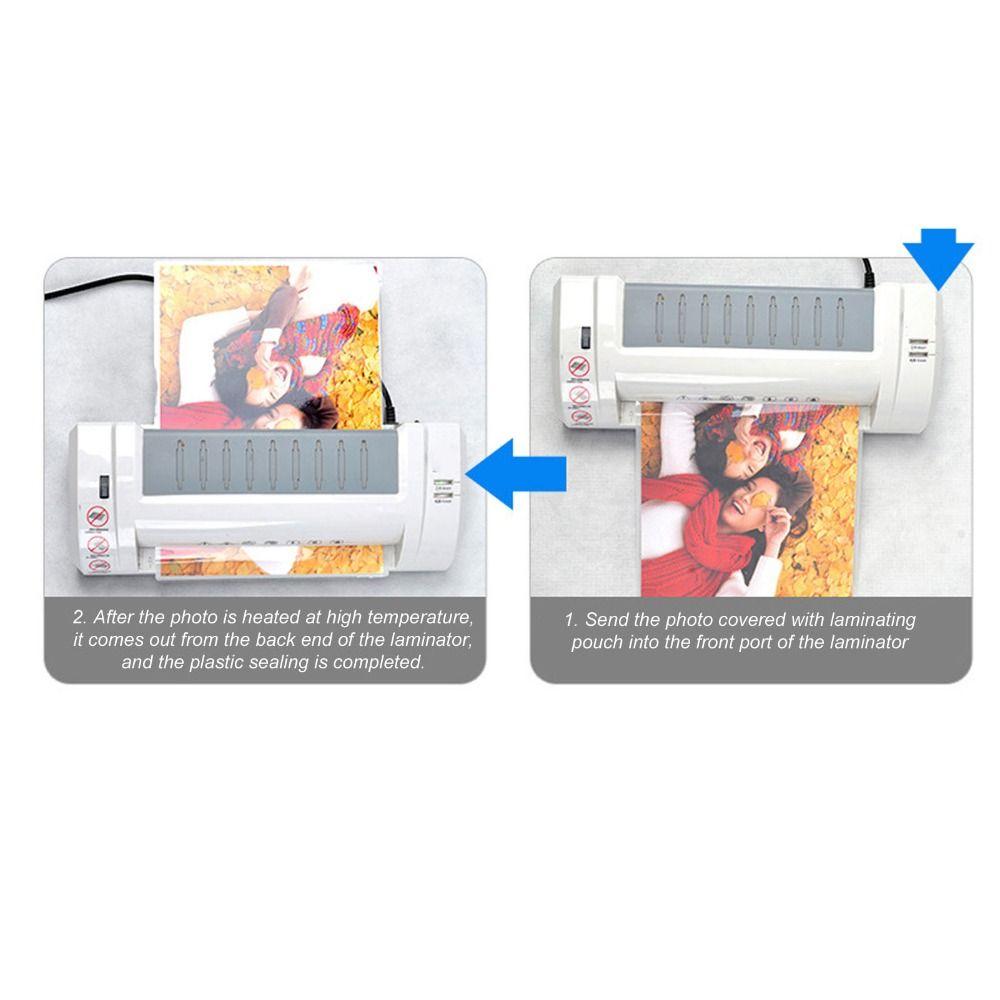 100pcs Clear Plastic Laminating Pouches Waterproof Laminator Pouches  Photo Laminating