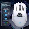 Smart LCD Display Bluetooth Mouse Dual-Mode Tablet Universal Mouse Wireless Mouse  Office Gaming