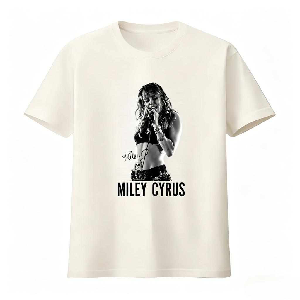 New Miley Cyrus Live PerforUnisexce T Shirt Perfect for Fans Fashion Tshirt Unisexs Clothing Womens Clothing 2026 Summer T Shirt