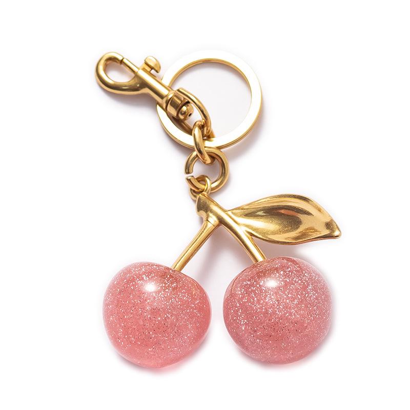 

Вишнево-розовый DIY подвеска-шарм для сумки - Аксессуар для ключей в стиле TikTok Pendant Decoration