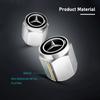AABIA1 4PCS Car Tire Valve Cover Wheel Protection Dust Caps Auto Accessories For Benz Exclusive AMG W124 W203 W204 SPRINTER V CLASS