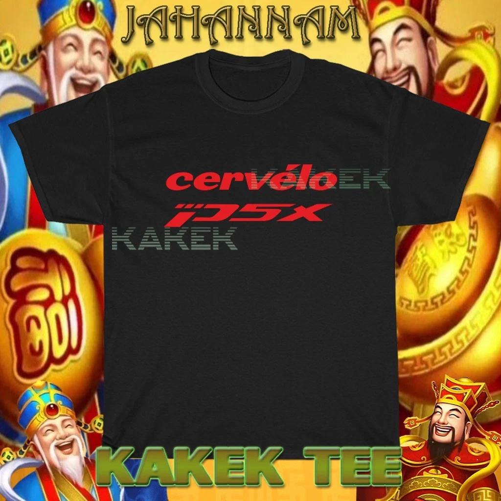 New Shirt Cervelo P5X Bicycle Logo American T shirt Funny Size S to 5XL 3XL
