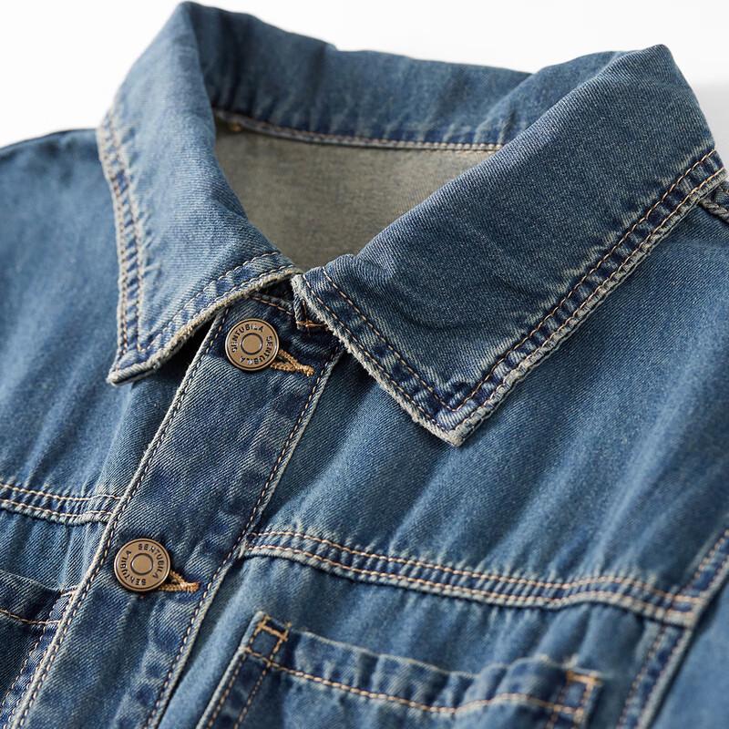 Vintage Denim Shirt Dress