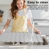 Drain Mat Silicone Drying Mat with Anti-Slip Bottom Quick-Drying Surface Kitchen Drying Pad Countertop Protector Mat