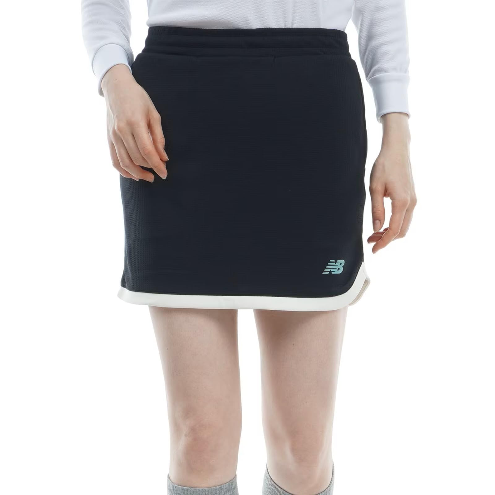 

Golf Skirt 1 [New Balance] Women s (Stretch/UV Protection) / 012-3234508 010_Black [M]