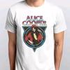 Pre-Sell Alice Cooper Music 100% Cotton T-shirt Mens Tees Top All Sizes S M L XL XXL 3 4 XL Black White