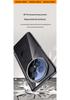 Honor Magic V6 Transparent Magnetic Foldable Phone Case with Lens Holder - Full Coverage Anti-Drop Protection for Men