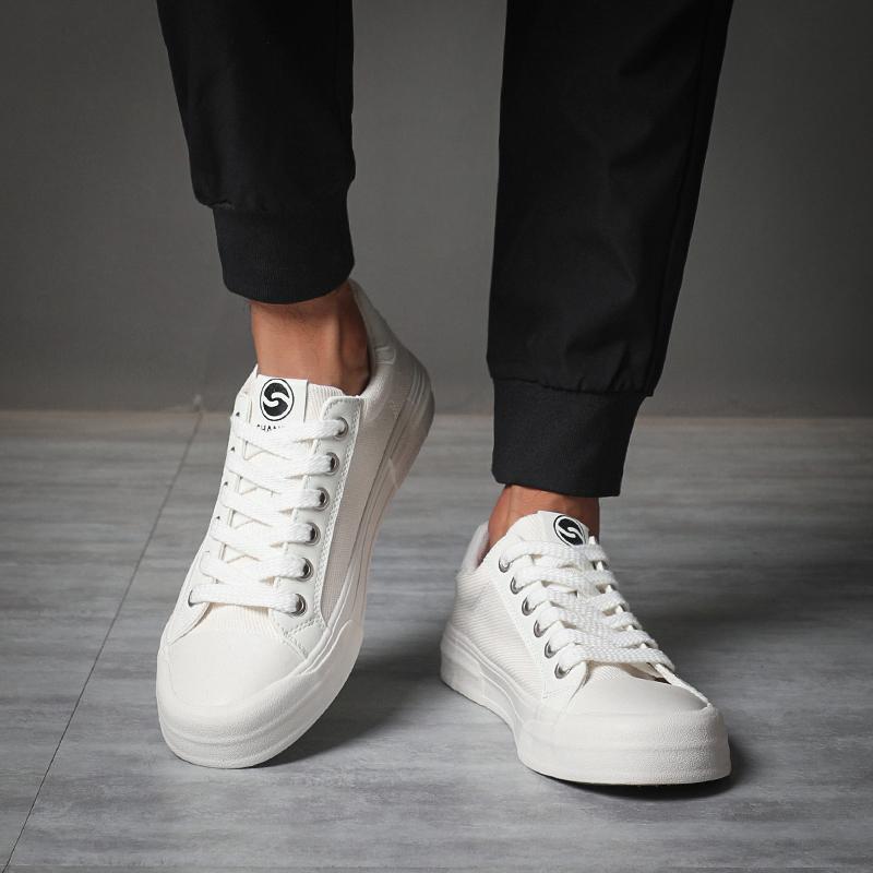 Fashion Casual Flats New Comfortable Canvas Sneakers Men‘s Shoes Outdoor Non-slip Sports Tennis Men's Sneakers Vulcanize Shoes SS25838