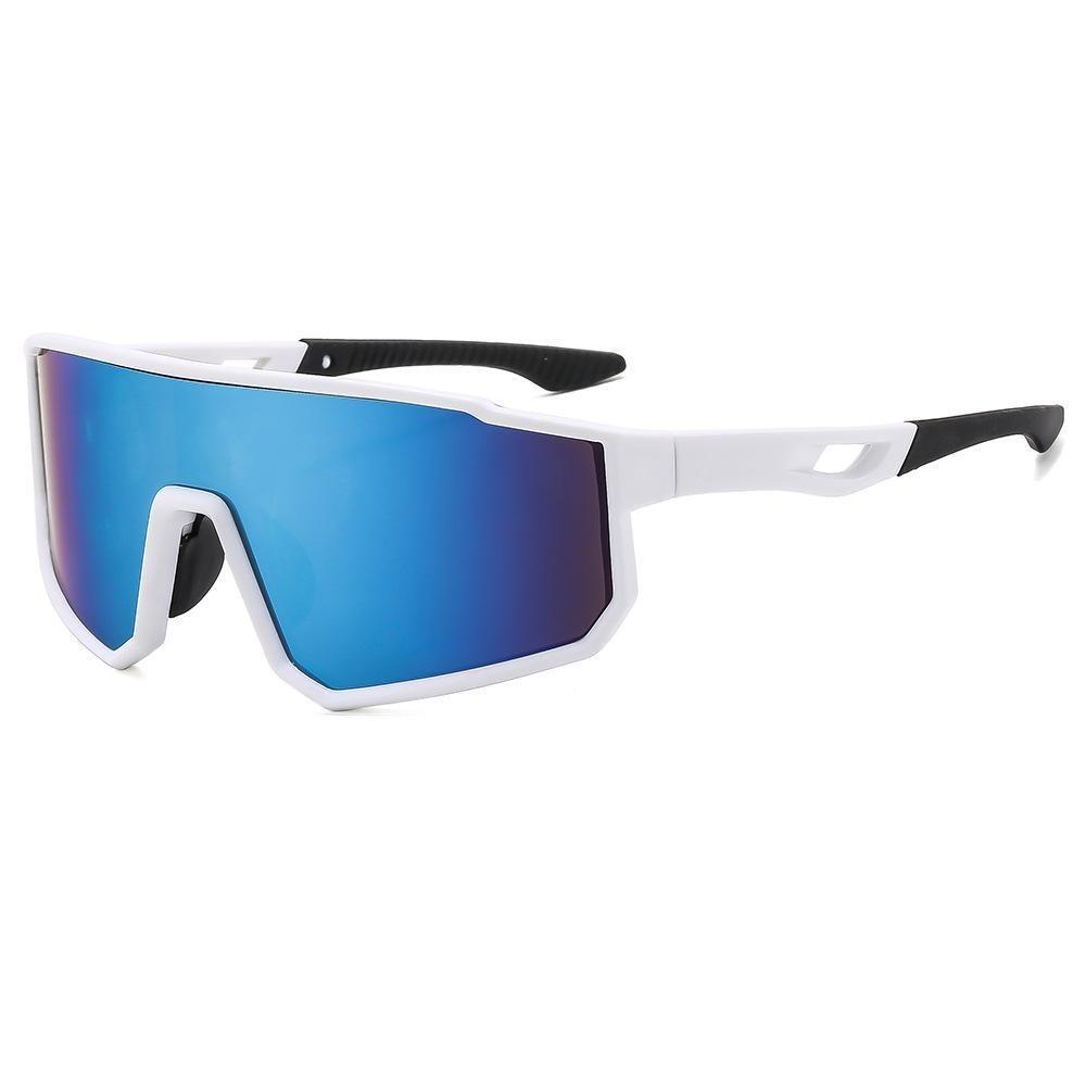 Outdoor Sportarten Radfahren Sonnenbrille Für Herren Damen Großer Rahmen Laufsonnenbrille Bergsteigen Rennrad Shades