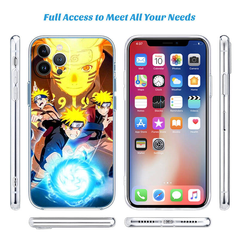MH12 Anime Naruto Phone Case for Motorola Edge 20 30 S30 40 50 Fusion Lite Plus Pro Neo Ultra One Power Action Macro Hyper Vision Zoom