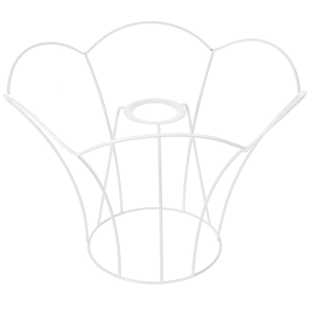 Table Lights Frame Metal Lamp Cover Brackets Shade Frames for DIY Lampshade Holder