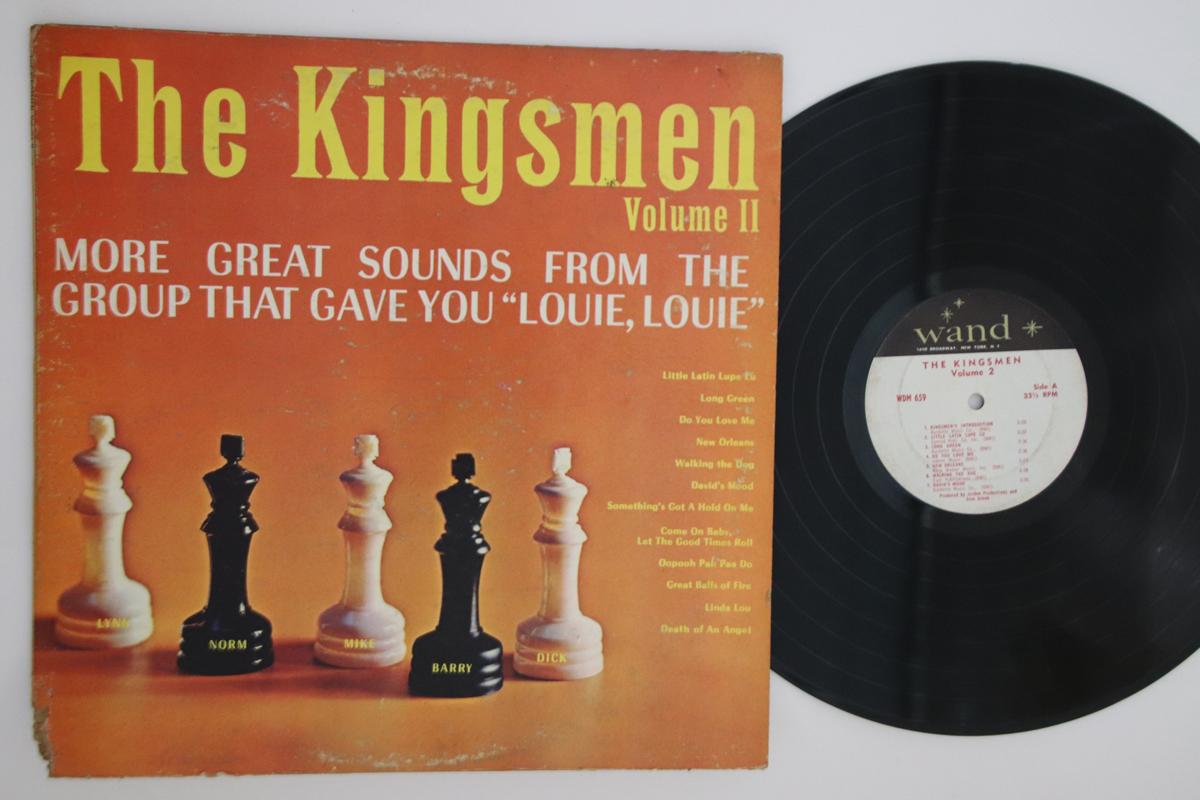 

LP Record KINGSMEN - Volume 2 WDM659 WAND 1964 US Rock Used
