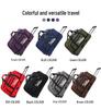 Expandable & Waterproof Oxford Cloth Rolling Duffle Bag - Large Capacity for Men, Women, Students; Foldable & Hand-Carry for Short Trips