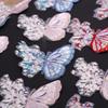 1Pcs Colourful Embroidered Butterfly Tulle Lace Trim PatchRepair DlY Hairpin Headdress Garme Sewing Decoration