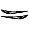 For BMW X3 F25 X4 F26 2014 2015 2016 2017 2018 Gloss Black/Carbon Look Car Headlight Eyelids Eyebrows Body Kit Sticker Tuning