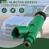 4PCS 23250-21020 New Fuel Injector Nozzle for Toyota PRIUS ECHO SCION XA XB 1.5L