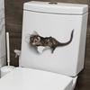 3D Mouse Wall Sticker Home Decoration Living Room Toilet Wallpaper