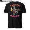 Schuhplattler Katze im bayerischen Outfit mit ''Holladihia und Holladiho'' Bier-T-Shirt