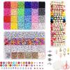 DIY Jewelry Bead Bracelet Kit: Educational Toy Set for Kids with Handmade Gift Box