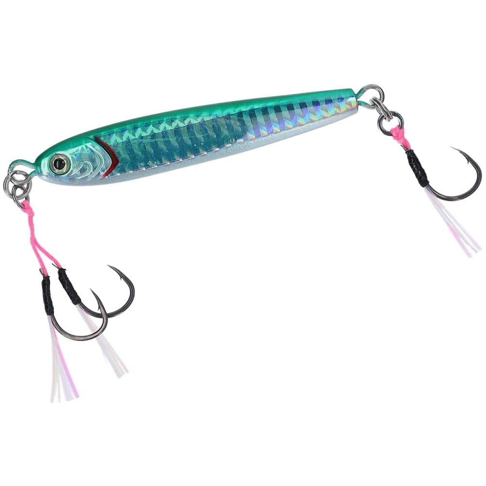 Daiwa Metal Jig TG Bait SLJ with Hook 80g FPH Green Silver Fishing Lure
