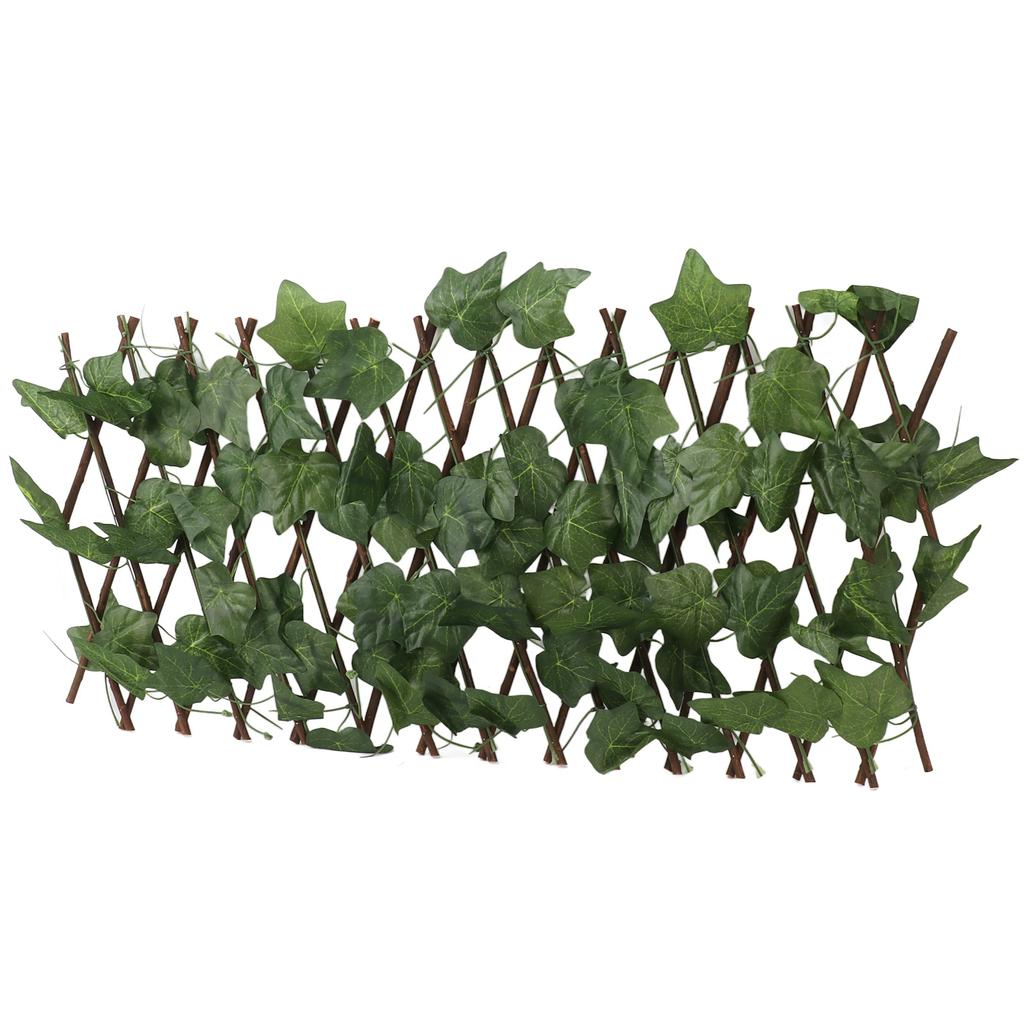 Artificial Hedges Fence Simulation Expandable Sun Protection Waterproof Artificial Topiary Hedge Plant for Garden