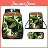 Cartoon Dinosaur Childrens Backpack With Breathable Oxford Fabric For School Use