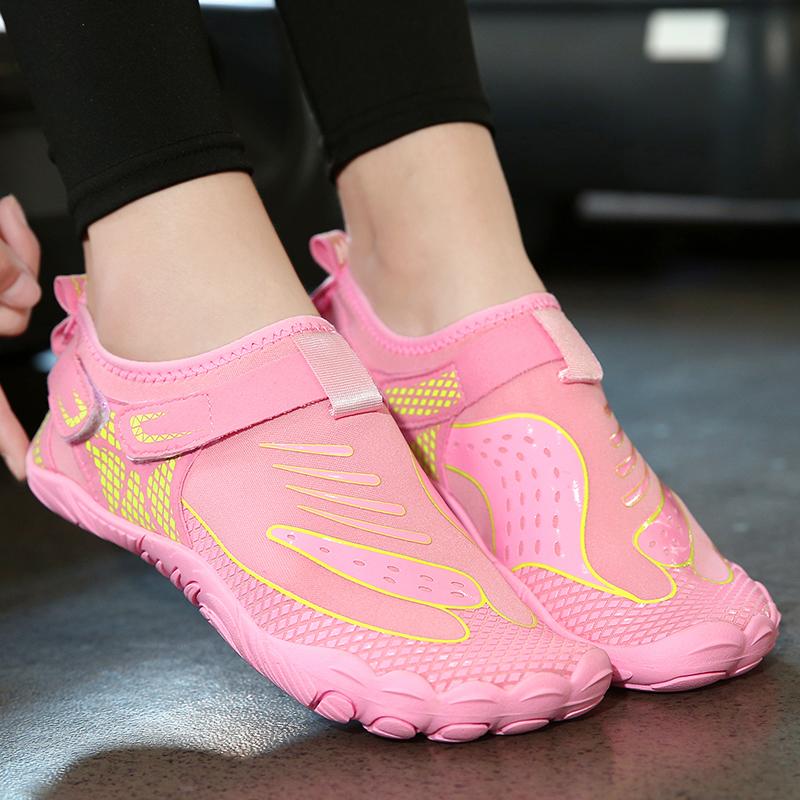 Hallen-Fitnessschuhe ******** Seilschuhe Stoßdämpfende Laufbandschuhe Fitnesstraining Yoga Fünf-Zehen-Radschuhe