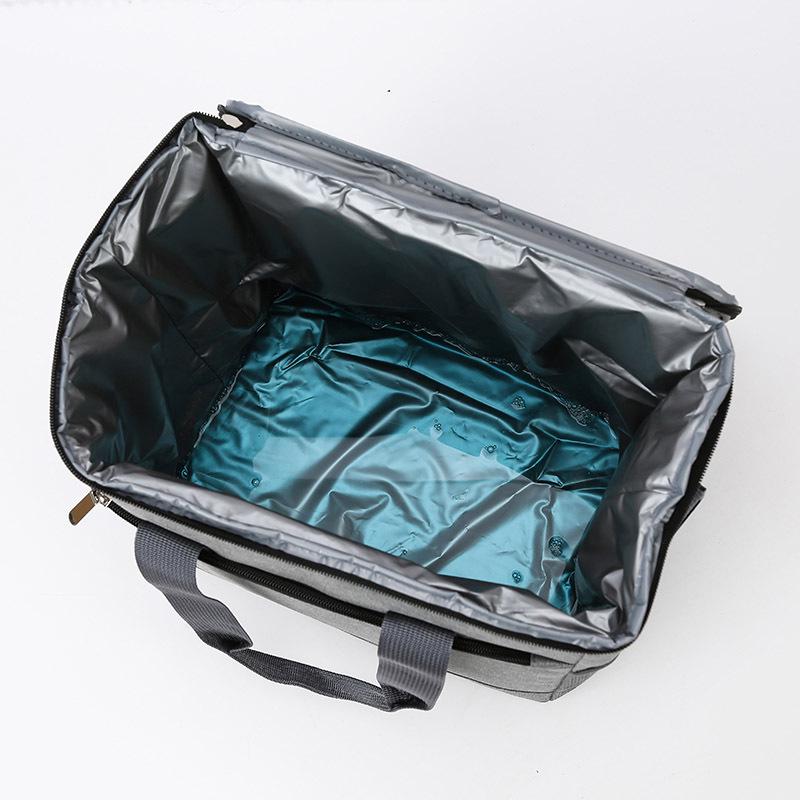33L Insulated Picnic Bag: Waterproof, Thickened Aluminum Foil, Single Shoulder Crossbody, Outdoor Lunch Carrier