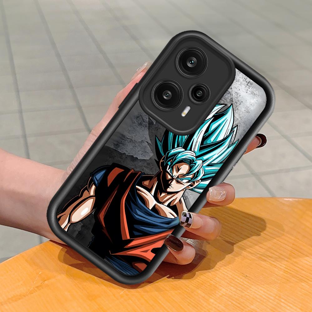 Soft Silicone Square Ladder Printing Pattern Phone Casing Full Cover Camera Shockproof Protection Rubber Case for Xiaomi Redmi