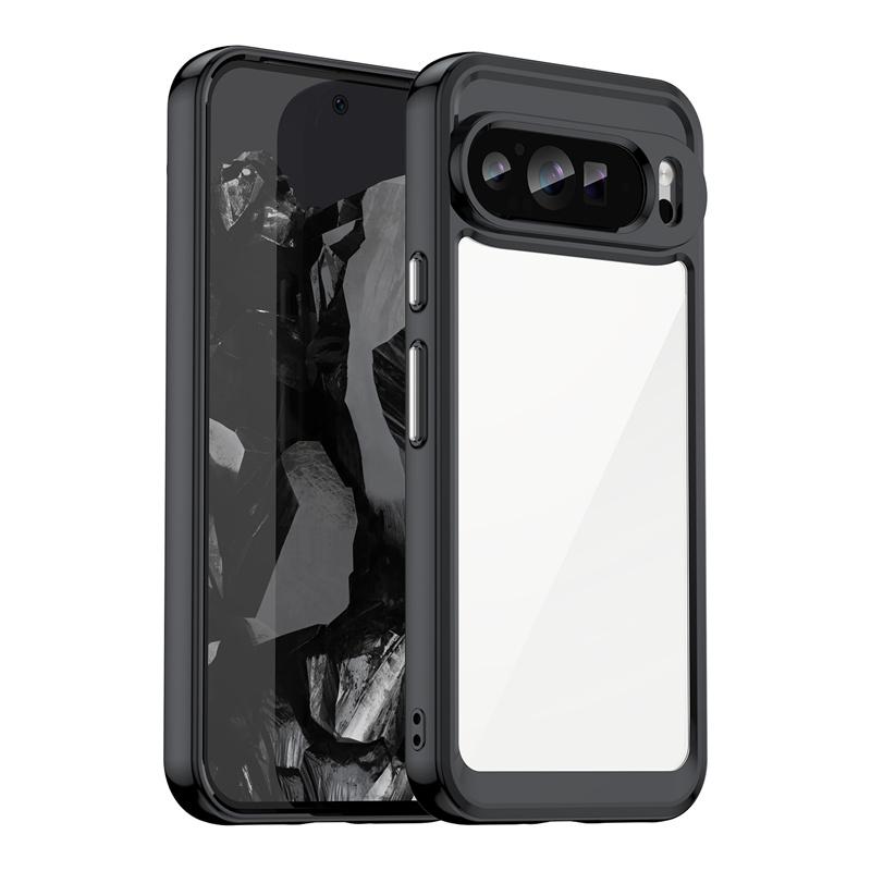 Transparent Colorful TPU Case for Google Pixel 10 9 Pro XL 9A 8A 8 Pro Protective Cover Clear Fundas Coque Capa