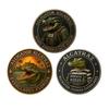 Krokodýl Vězeň Mugshot Mince Florida Everglades Vězeňské Memorabilia Mince Vtipná Historie Zločinu Výzvová Mince Sběratelský Dárek pro Muže Sběratele Mincí