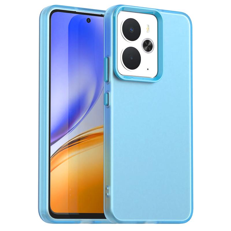 Anti-Drop Candy Color Phone Case For Realme P3 Matte PC Transparent Back Case Realme P3 5G Cover For Realme P3 Case 6.67 inch