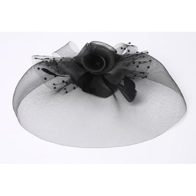 Top Hat Mesh Ladies Hair Accessories Headband Banquet Annual Party Evening Cheongsam