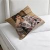 Singer JJacob EElordi Square Pillow Case Soft Decorative Throw Pillow Cover for Home Sofa Bed