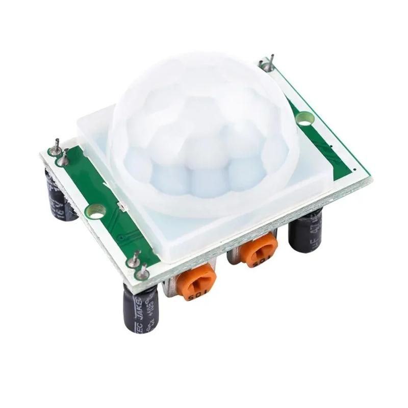 5 Pieces HC SR501 PIR Motion Sensor Modules with Adjustable Sensitivity Infrared Sensor Modules for DIY Electronics