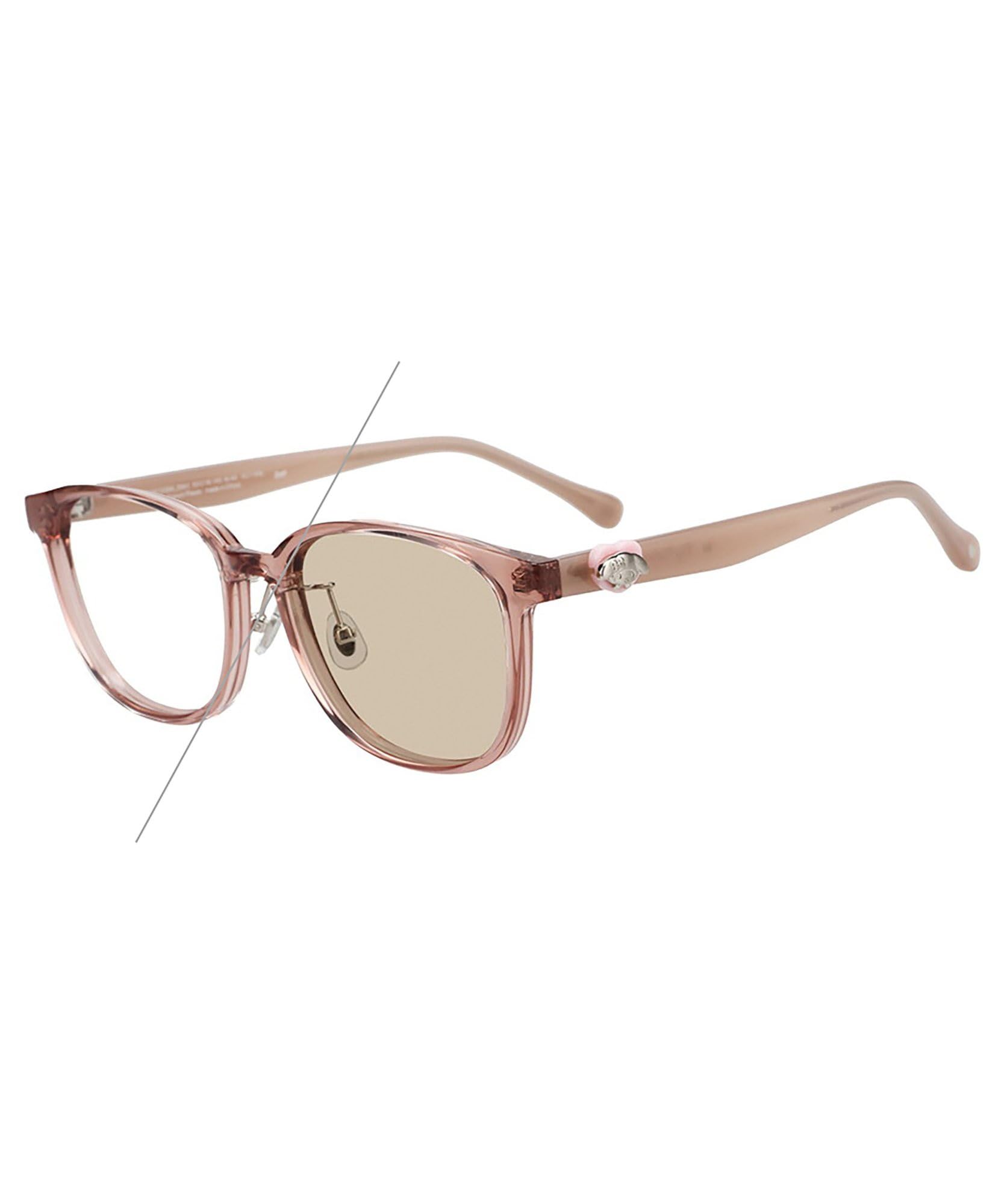 

sunglasses UV UV protection rate of or Sanrio characters Pink [Zoff] Wellington-style protection, 99.9% more, unisex, fashionable, women s, cute,