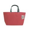PEANUTS Snoopy PEANUTS  Ichizawa Shinzaburo Hanpu Horizontal Tote Bag M Red