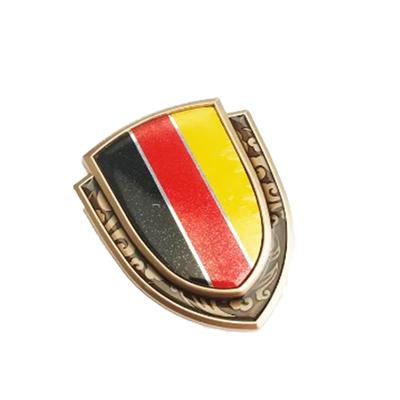 Metal German Flag Sticker Seal Decal Emblem Flag Tune Recommended