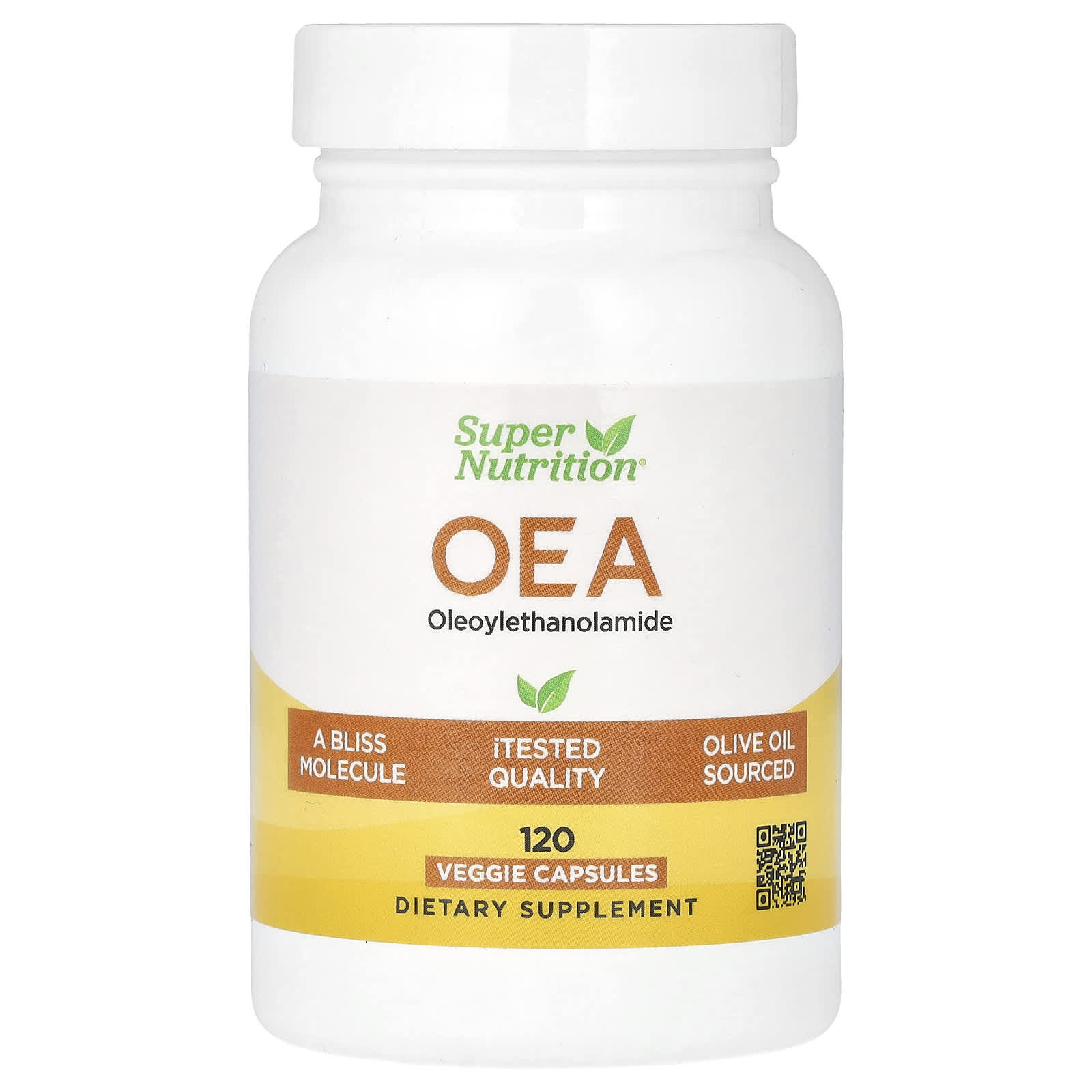 

Oleoylethanolamide (Oea), 125 mg, 120 Veggie Capsules