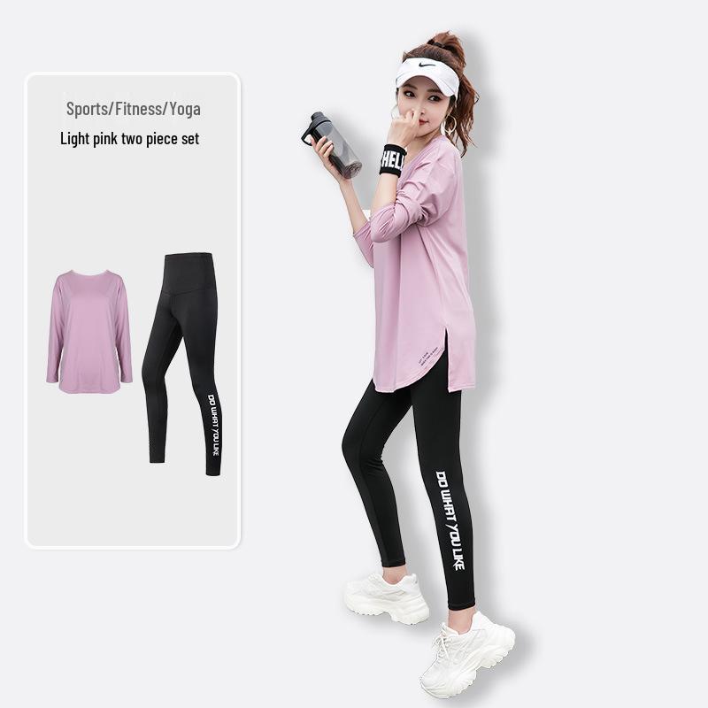 Plus Size Yoga Fitness Long Sleeve T-shirt - Ideal for Running & Gym, Supports 200 lbs, New 2023