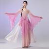 Women's Gradient Classical Dance Performance Costume