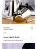 Thickened Stainless Steel Long Spout Teapot with Flat Lid, Large Capacity for Cold Water, Soup, or Juice.
