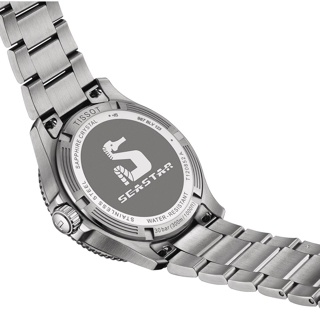 Tissot Stainless Steel Black Dial Men's Fashion Watch T120.852.11.051.00