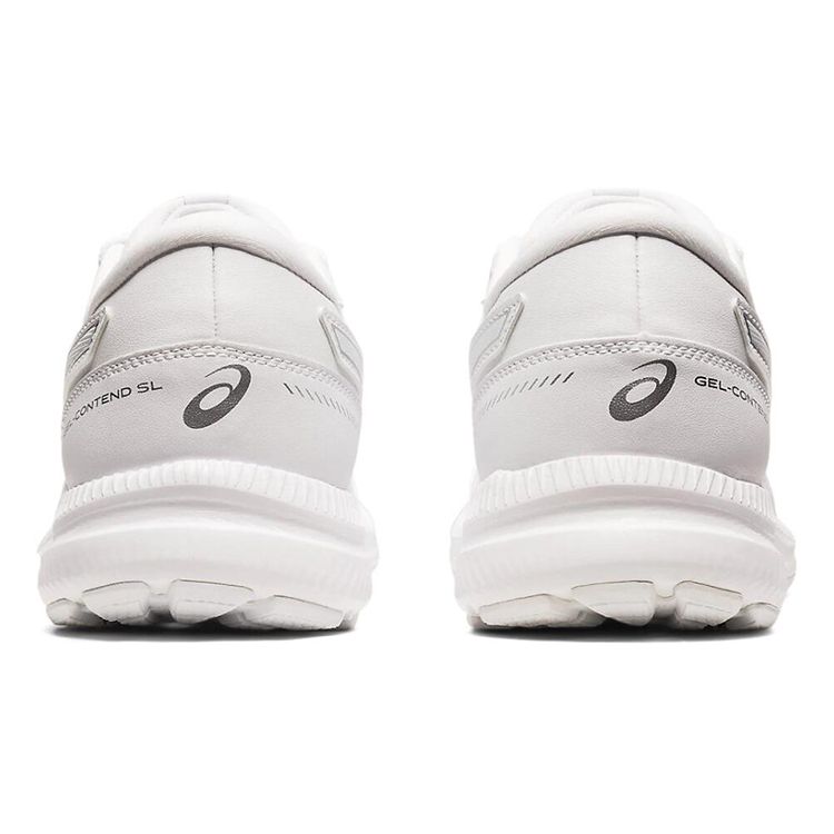 Asics Gel Contend Walker - Baskets Blanches pour Femmes 1132A057-100