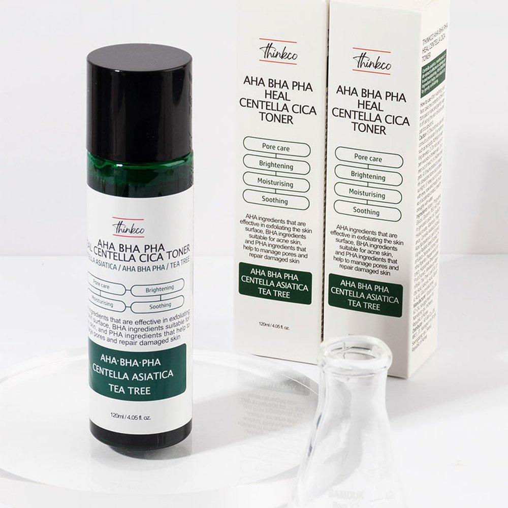thinkco Ahabahapaha Heal Centella Cica Toner 120ml