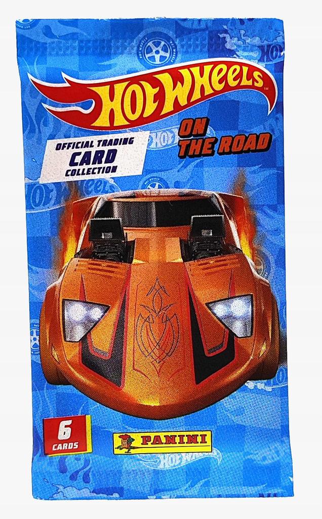 Panini hot wheels tarjetas tcg caja 24 sobres con 144 tarjetas coleccionables