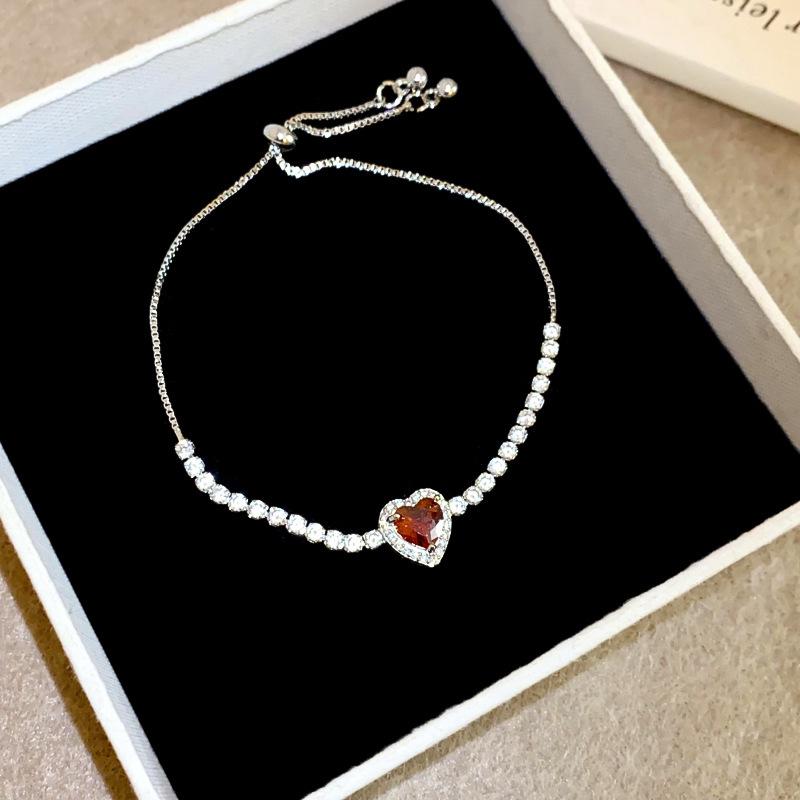 Elegante Geometrische Zirkonia Armband voor Damesmode - Veelzijdig, Trendy Bangle Sieraden