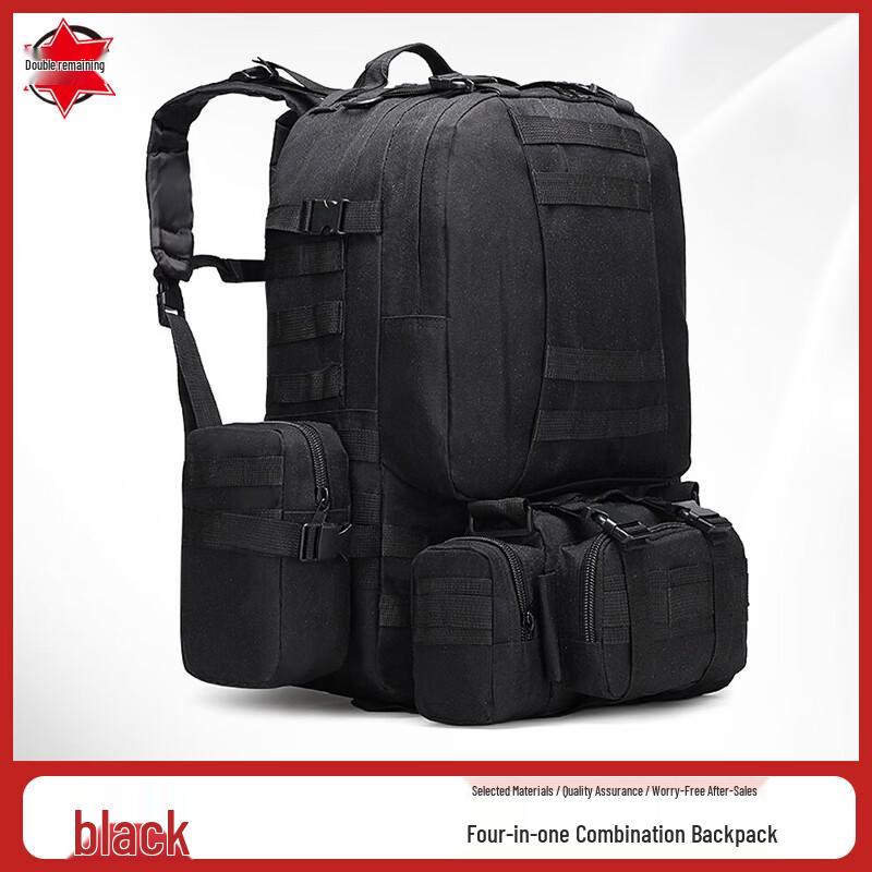Multi-functional 4-in-1 Tactical Outdoor Backpack