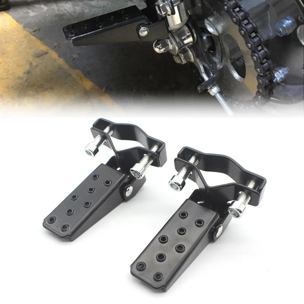 1 Pair Shock-absorbing Foldable Foot Pegs Modified Parts Foot Step Motorcycle